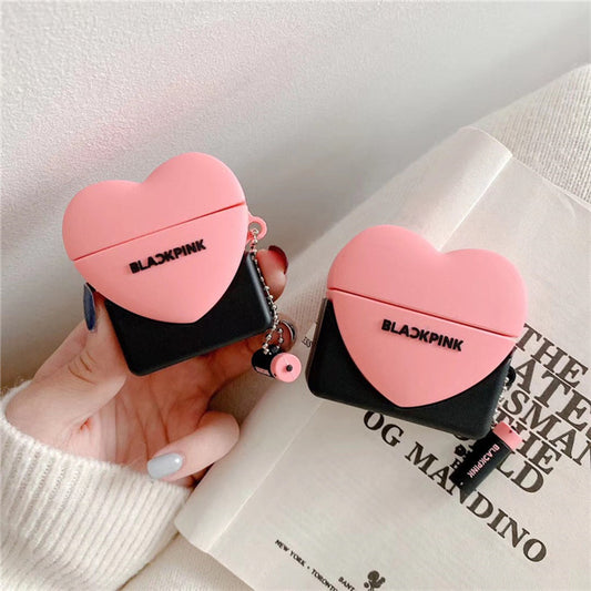 Compatible with Apple, Love Lipstick Wireless Bluetooth Headphone Case