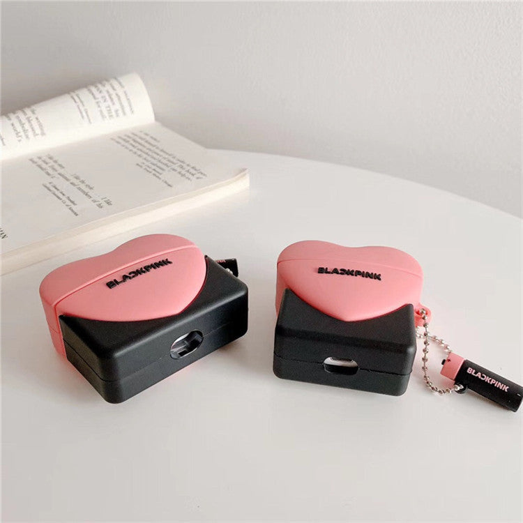 Compatible with Apple, Love Lipstick Wireless Bluetooth Headphone Case
